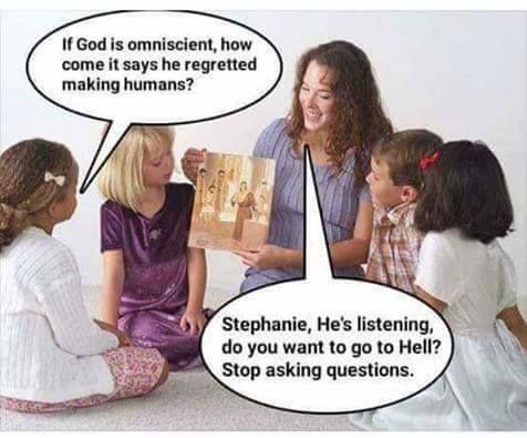 Questions lead to understandings that uncover lies.