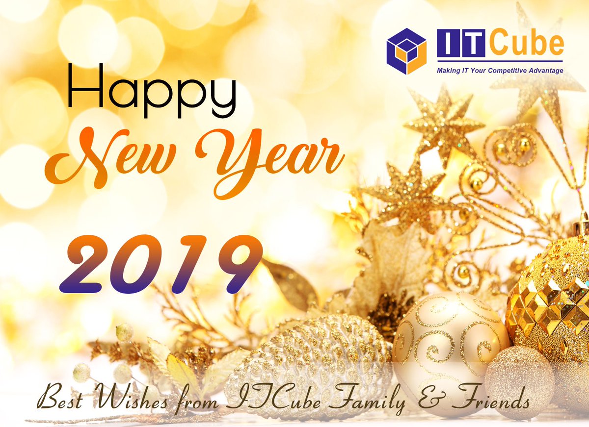 itcubebpo's tweet image. New is the year, new are the hopes, new is the resolution and new are the spirits. #ITCube family wish you a promising and fulfilling New Year Ahead..!

#NewYear #2019