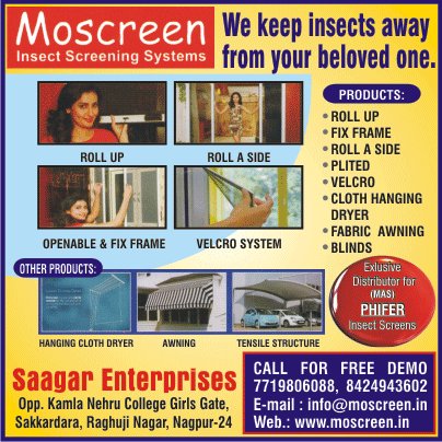 vidarbhads's tweet image. Saagar Enterprises Nagpur - Mr Harish Ture Sir..(M) 7719806088, 8424943602; Authorised Distributor For #MOSCREEN #InsectScreeningSystems, #MosquitoNet Dealers, #InsectScreen Dealers, #RollUpNet, Roll A Side Net, #Openable&amp;amp;FixFrameMosquitoNet, #VelcroSystem Mosquito Screens