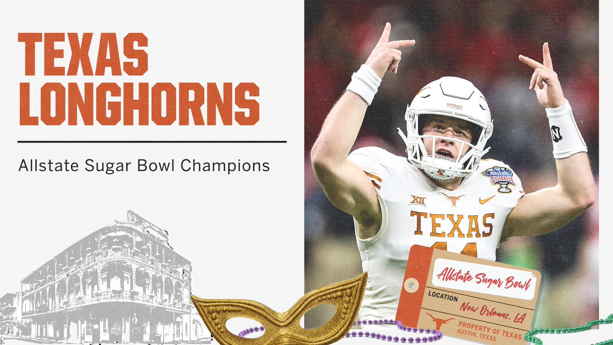 HOOK 'EM 🤘

Texas sent Georgia packing.