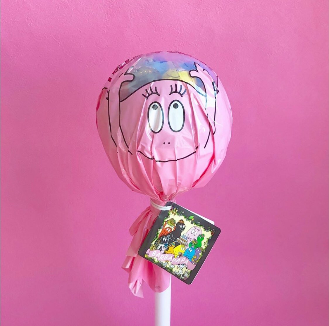 ギュッ！！ バーバパパのロリポップキャンディ15本がギュッっと詰まっ