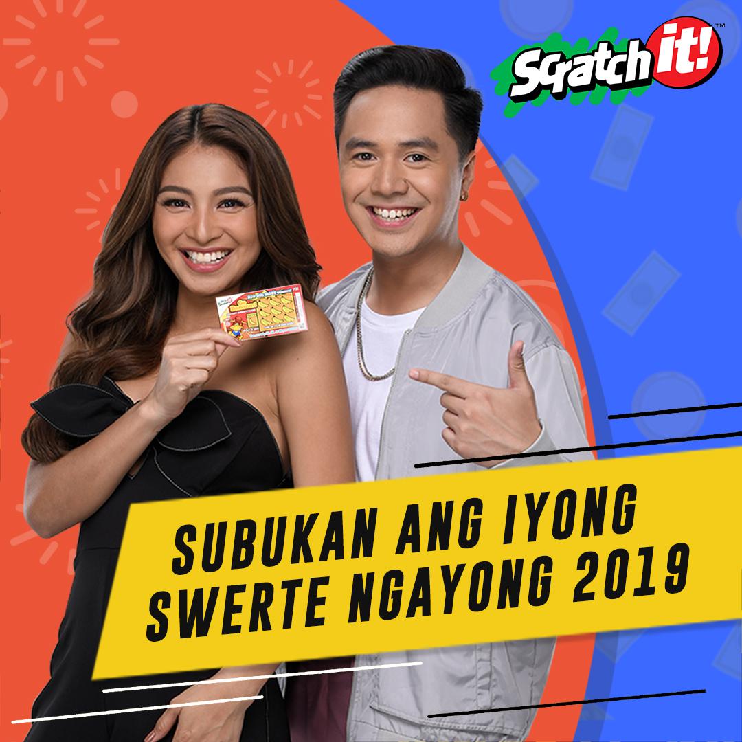scratchit_ph's tweet photo. RT this photo para swertehin ngayong 2019! Walang masamang sumubok! #ScratchIt #ScratchItDanceChallenge https://t.co/4vWXwPTqAv