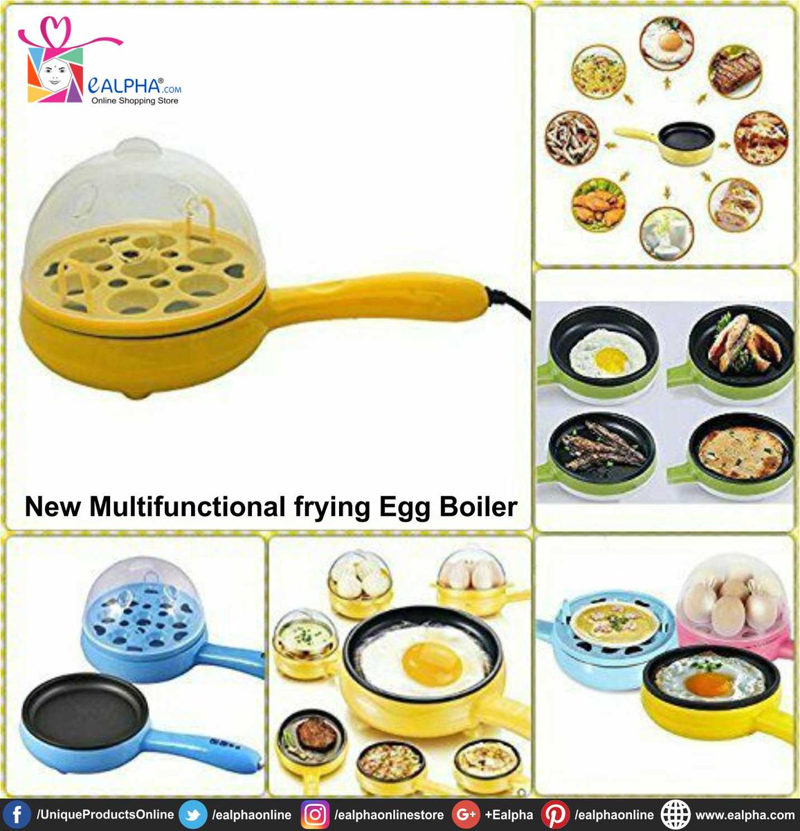 ealphaonline's tweet photo. Multifunction 3 in 1 electric egg cooker, boilers & steamer!
To order, visit : https://t.co/EAqLd7MBxG or whatsapp at : 9300002732.
#eAlpha #kitchenaccessories #eggboiler #eggsteamer #eggcooker https://t.co/yhTFqdEX3x