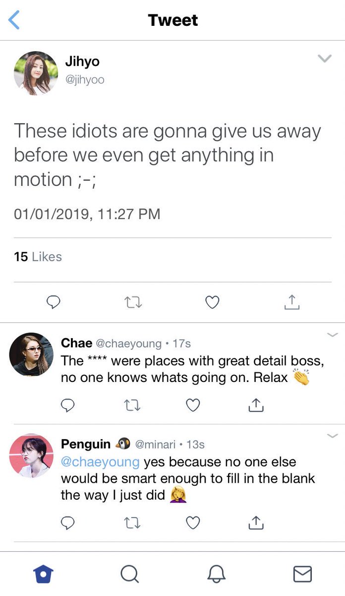 「ᴏᴘᴇʀᴀᴛɪᴏɴ 𝟸ʏᴇᴏɴ ɪs ᴀ ɢᴏ」𝘛𝘩𝘳𝘦𝘦 𝘴𝘩𝘢𝘳𝘦 𝘢 𝘣𝘳𝘢𝘪𝘯𝘤𝘦𝘭𝘭. 𝘔𝘪𝘩𝘺𝘰’𝘴 𝘤𝘰𝘯𝘷𝘪𝘯𝘤𝘦𝘥 𝘵𝘩𝘦𝘺’𝘭𝘭 𝘨𝘦𝘵 𝘤𝘢𝘶𝘨𝘩𝘵, 𝘑𝘦𝘰𝘯𝘨𝘺𝘦𝘰𝘯 𝘪𝘴 𝘰𝘣𝘭𝘪𝘷𝘪𝘰𝘶𝘴 & 𝘛𝘻𝘶𝘺𝘶 𝘸𝘢𝘯𝘵𝘴 𝘵𝘰 𝘣𝘦 𝘪𝘯𝘤𝘭𝘶𝘥𝘦𝘥.