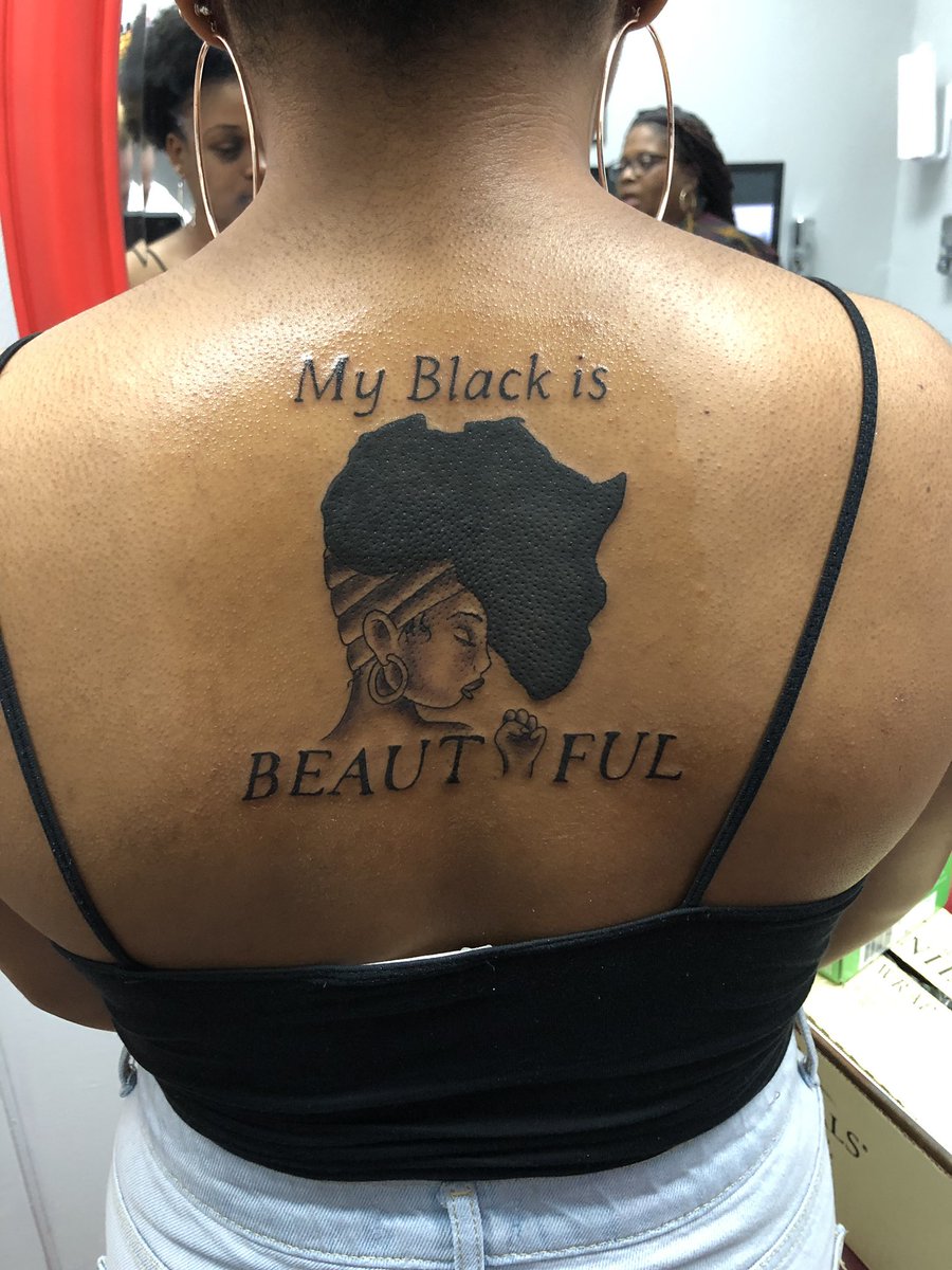 14 Afro Tattoo Ideas That Impress You  Tattoo Twist