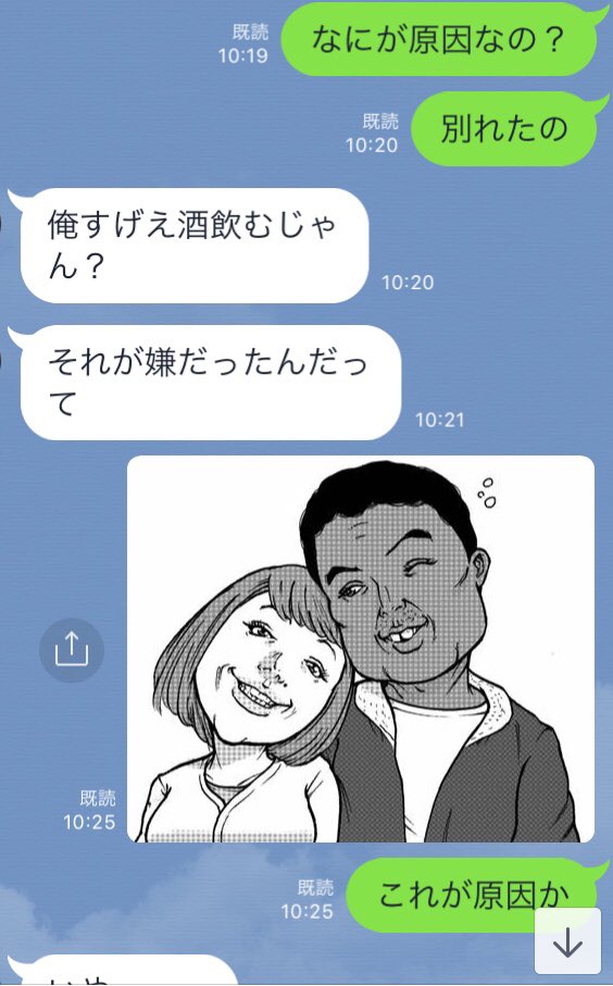 おたみ 友人カップルの記念日イラストを頼まれてたけど別れて必要無くなってしまった でも便利だったし友人はいい奴だった