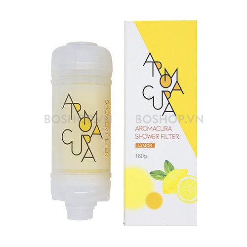 boshopvn's tweet photo. Lộ diện bộ lọc nước #Aroma Cura #Shower Filter Lemon 180gr đa năng không những giúp loại bỏ vi khuẩn và tạp chất gây hại mà còn dưỡng ẩm, chăm sóc da tối ưu. #boshop https://t.co/VJ59Q7CUkc https://t.co/NVdbhmCrjR