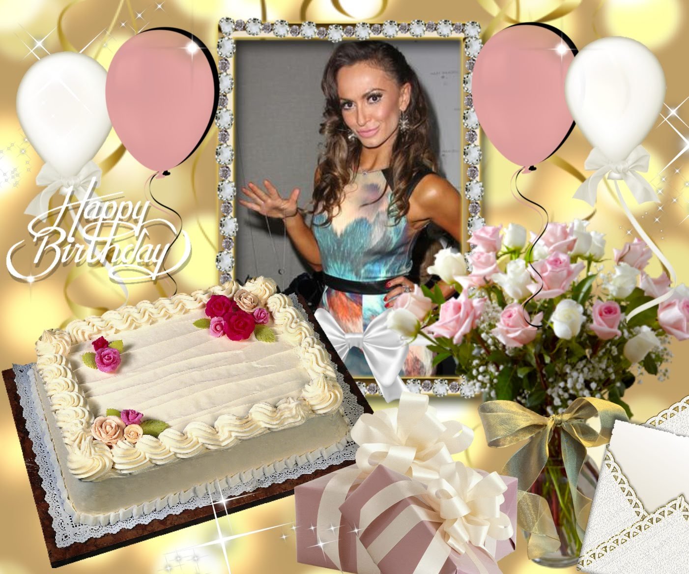 Happy birthday I hope you enjoy your special day!     