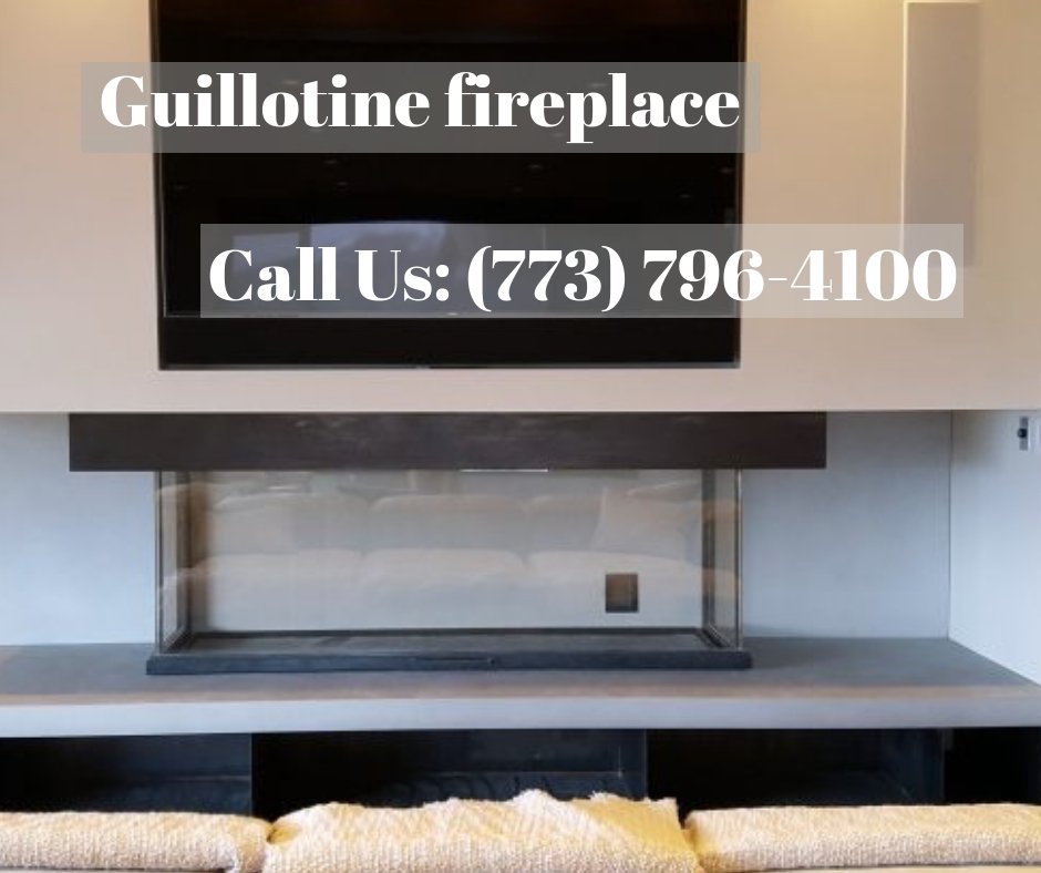 Chicago Fireplace & Chimney Co. on Twitter "Guillotine fireplace door