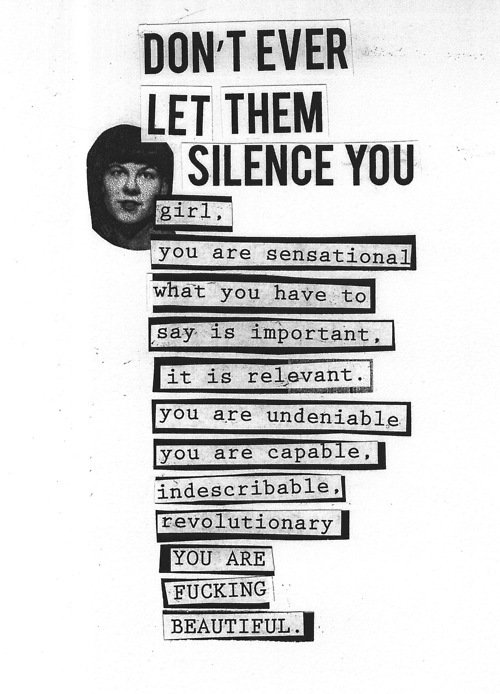 Riot Grrrl zines, a continuation of a long tradition of feminist, alternative and grassroots publishing created by women #womensart