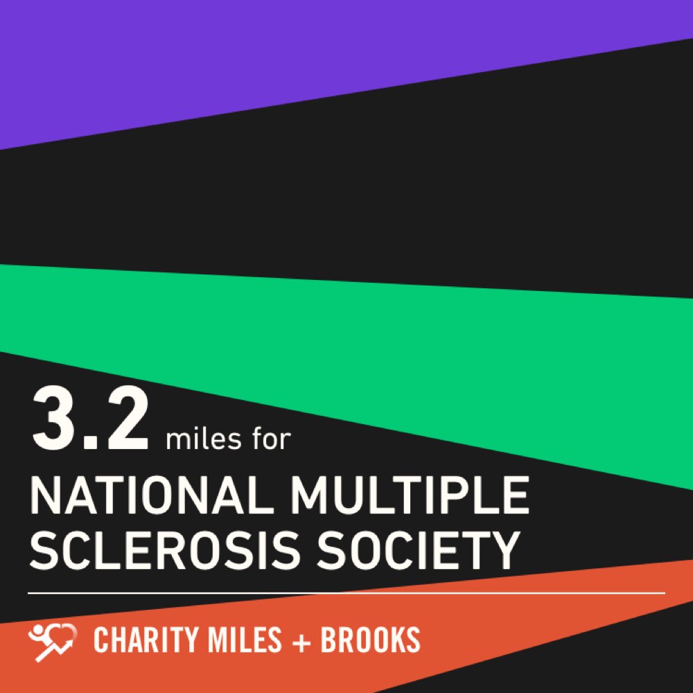 girlcorry's tweet photo. 3.2 @CharityMiles 4 my brother & @mssociety. Thx @BrooksRunning 4 sponsoring me! #RunHappy #SpreadCheerWithEveryStep https://t.co/EvmfBNKbxb https://t.co/LhWLccob93