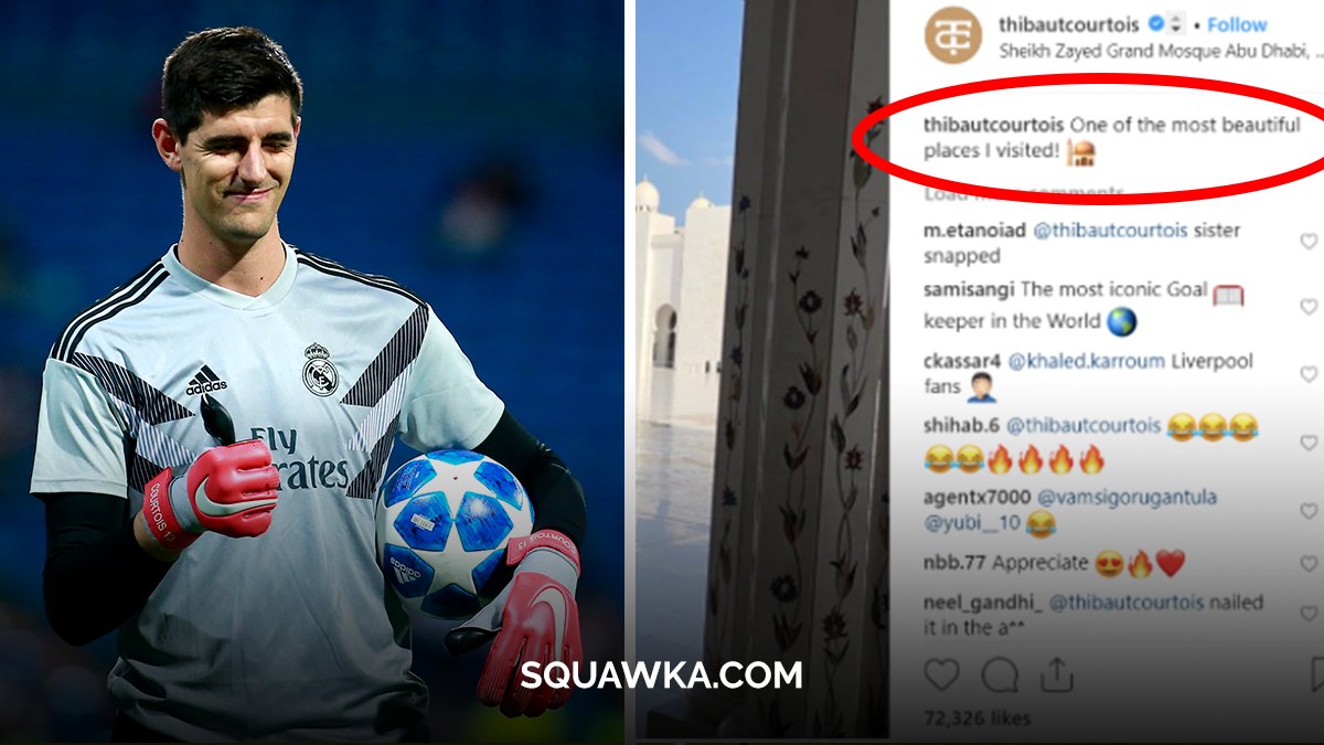 Thibaut Courtois Takes A Dig At Liverpool With His Latest Instagram Comment Qvkoqhheoa Squawka News Scoopnest Thibaut Courtois Takes A Dig At Liverpool With His Latest Instagram Comment Qvkoqhheoa Squawka News Scoopnest