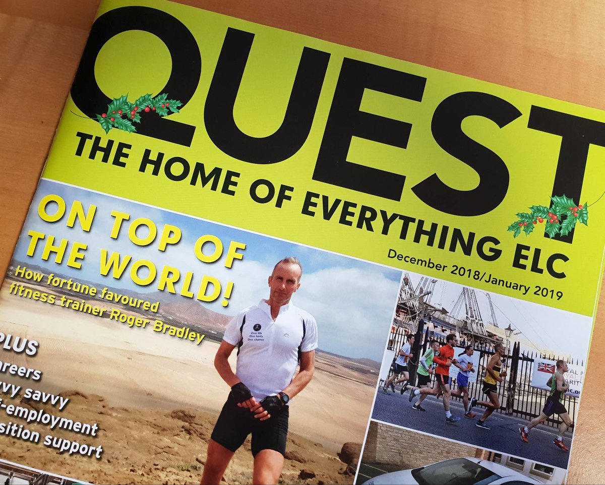 HLTraining1988's tweet photo. Look what's arrived today... our new #ELCAS advert in @questmagazine in now all systems. #civvystreet #enhancedlearningcredits #forkliftinstructor https://t.co/lDMsO1P0Cr