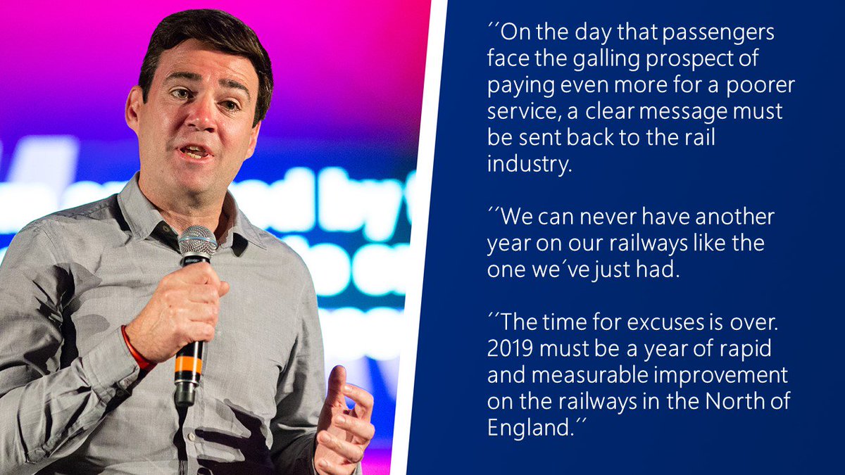 Andy statement on the railway network