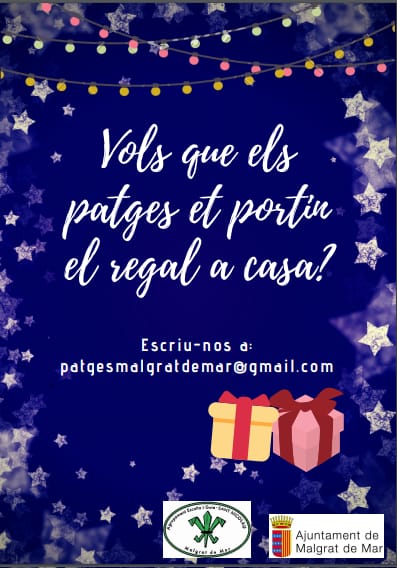 AEiGSantNicolau's tweet photo. Patges arriben a les cases 🎆 Contactes amb el correu de patges per rebre la seva visita! #patgesjasónaquí https://t.co/T0dzQk8glO