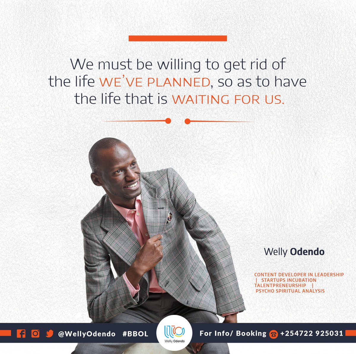 RichardStanleyM's tweet photo. “We must be willing to get rid of the life we’ve planned, so as to have the life that is waiting for us. The old skin has to be shed before the new one can come.” @WellyOdendo #BBOL #HappyNewYear2019 https://t.co/vchGyQGjWJ