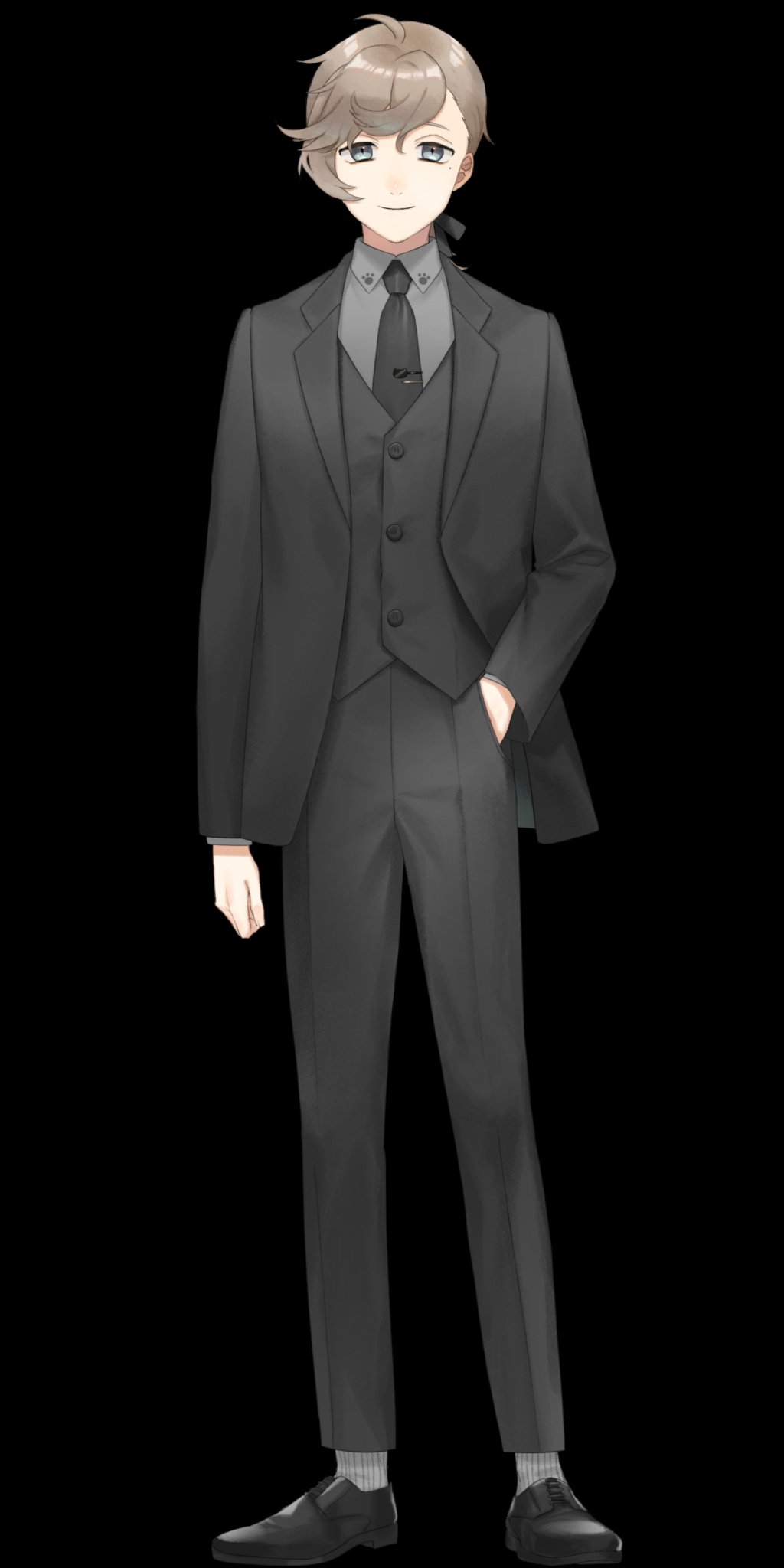 【最終値下】にじさんじ 叶 衣装一式(ズボン無し) ストラ二つ付き)バーチャルライバー VTuber にじさんじ 叶