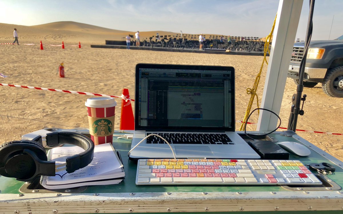 bkpmediagroup's tweet image. On set, somewhere in the desert.🌵🐪 🎧 💻 

#bkpgroup #dubai #protools #avidprotools #mydubai