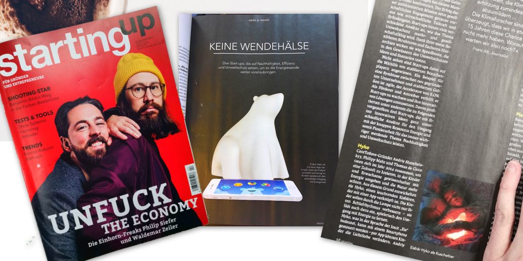 Lovely start of the year, Hyko inspires future and existing entrepreneurs to do good for the world. Mention of Hyko at <a href="/StartingupMag/">Starting Up</a> magazine. If you in Germany, get yourself a copy. #Inspire #startup #Entrepreneurship #dogood