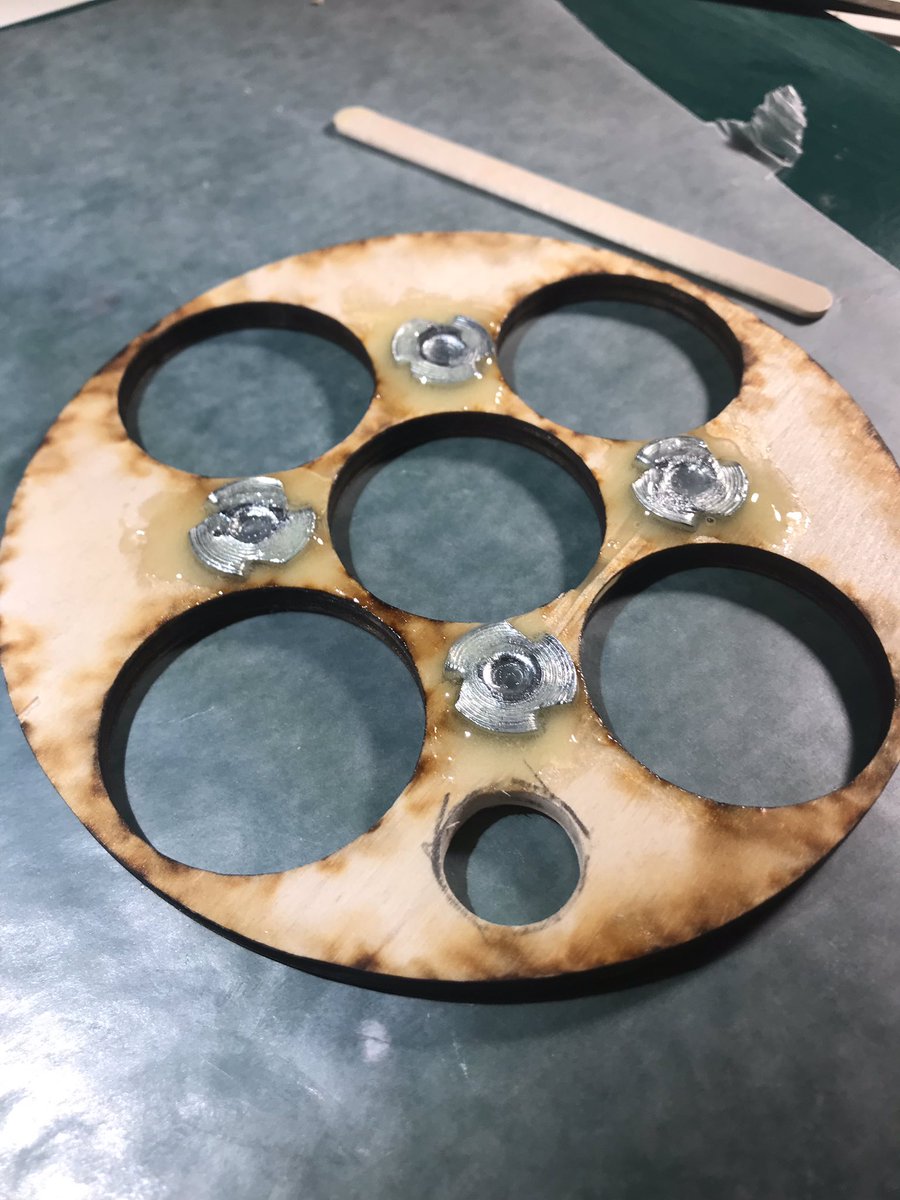 modelrocketguy's tweet photo. Sometimes the motor retention is pretty simple on complex rockets. This is how the @LocPrecision Bullet will be holding in those 38mm DMS or RMS motors! Also pictured is how Jason had them mounted for MidWest Power 16 in Nov 2018! #rocketry #thelocmafia #causerockets #locbullet https://t.co/DQ90oiQtEI