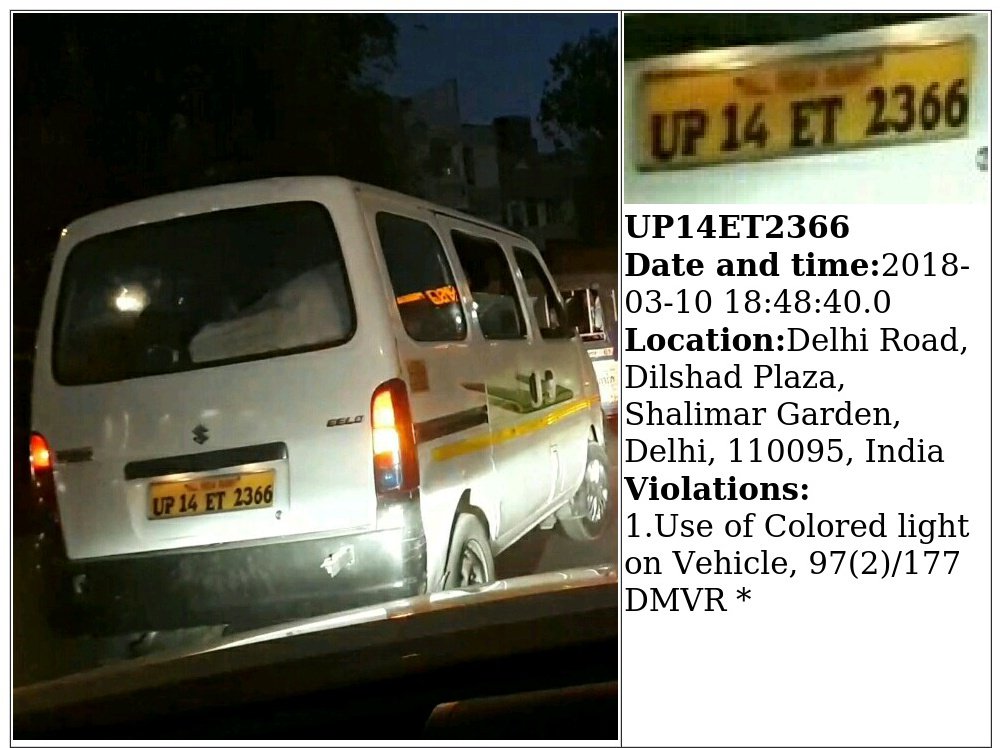 hishay6's tweet photo. Video Evidence:
https://t.co/YIJexMDNz8

@dtptraffic @HMOIndia #EndViolations Download Nayan now: https://t.co/WssjpChE4v #Nayan @nayancam UP14ET2366 2018-03-10 18:48:40.0 Delhi Road, Dilshad Plaza, Shalimar Garden, Delhi, 110095, India https://t.co/1g4yMIpkol