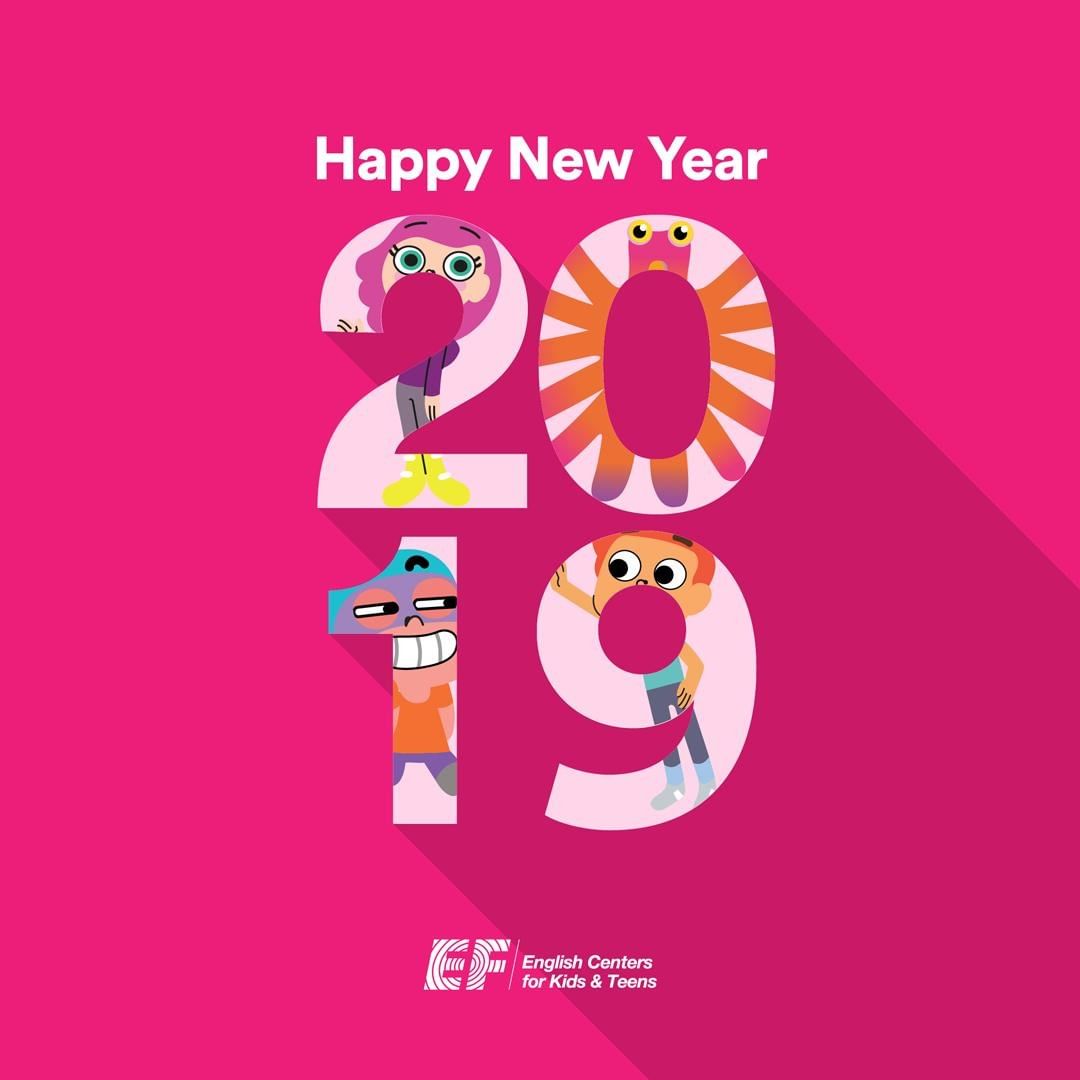 Selamat datang tahun 2019! #EFriends punya resolusi apa nih di tahun yang baru? #EF #EFKidsTeens #KursusBahasaInggris