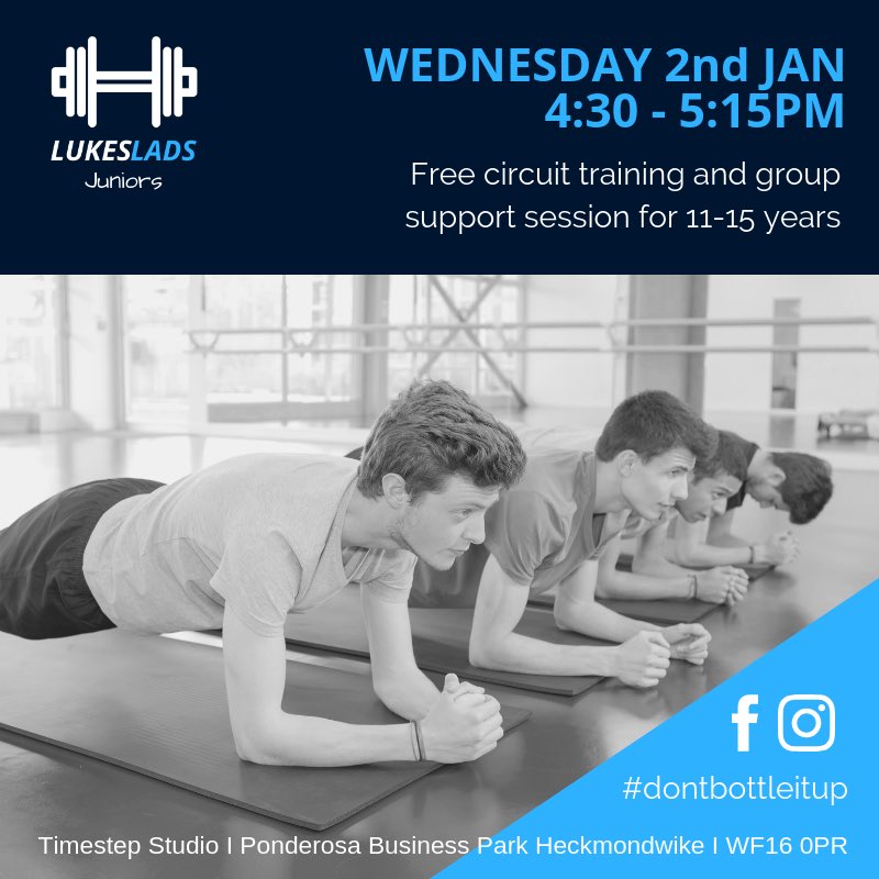 We re-open today!  Bookings for Lukes Lads Juniors email lukeslads@gmail.com  #dontbottleitup