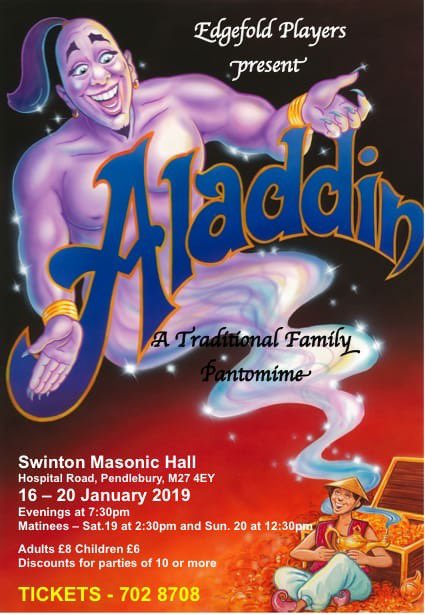 Just 2 weeks to wait till opening night of Aladdin