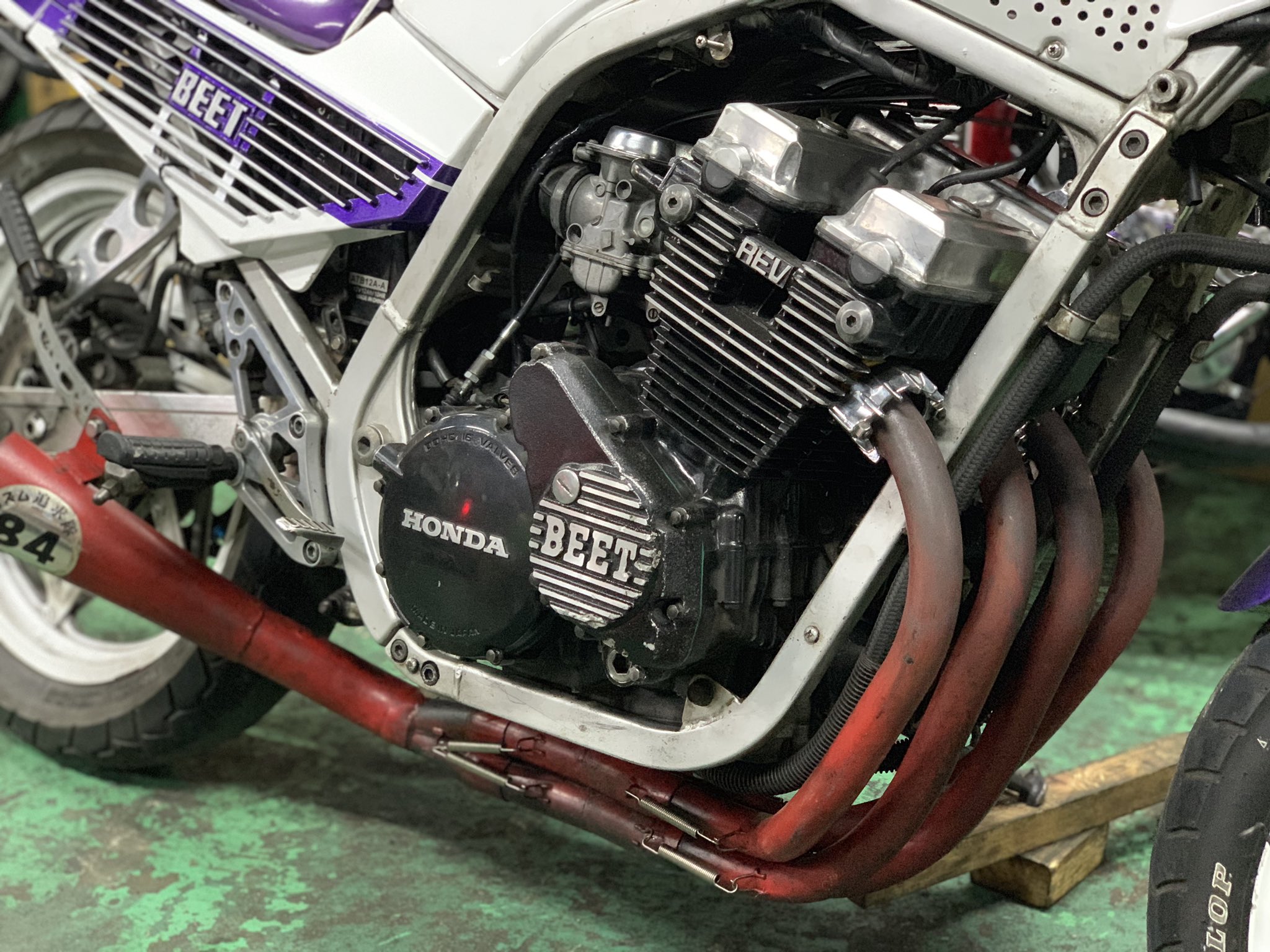 CBR400F ソレノイド REVカット レブ