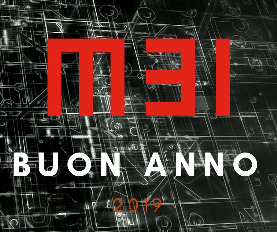 M31 vi augura un felice anno nuovo