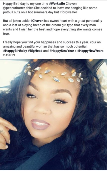 #HappyBirthday x #HappyNewYear #Chavon https://t.co/XLouXXlQHe<a href="/tag/happybirthday"class="tags">#HappyBirthday</a><a href="/tag/happynewyear"class="tags">#HappyNewYear</a><a href="/tag/chavon"class="tags">#Chavon</a>