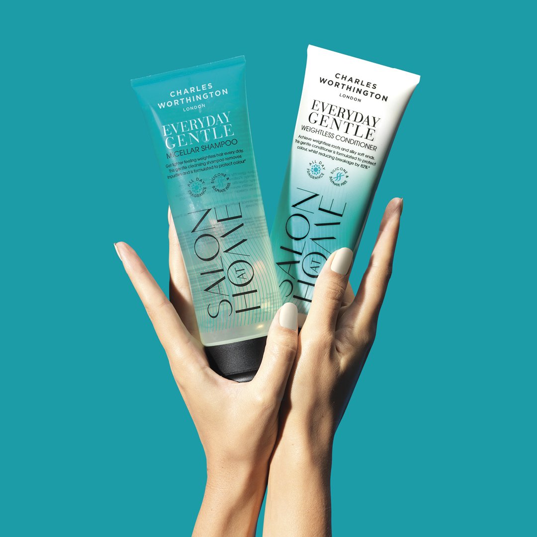 If your New Year's Resolution was to take care of your hair this year then get your hands on our Everyday Gentle Shampoo range. Our Micellar Shampoo was the first onto the UK high street and is so mild you can feel confident using it everyday!

#EverydayGentle
#WorthingtonWomen
