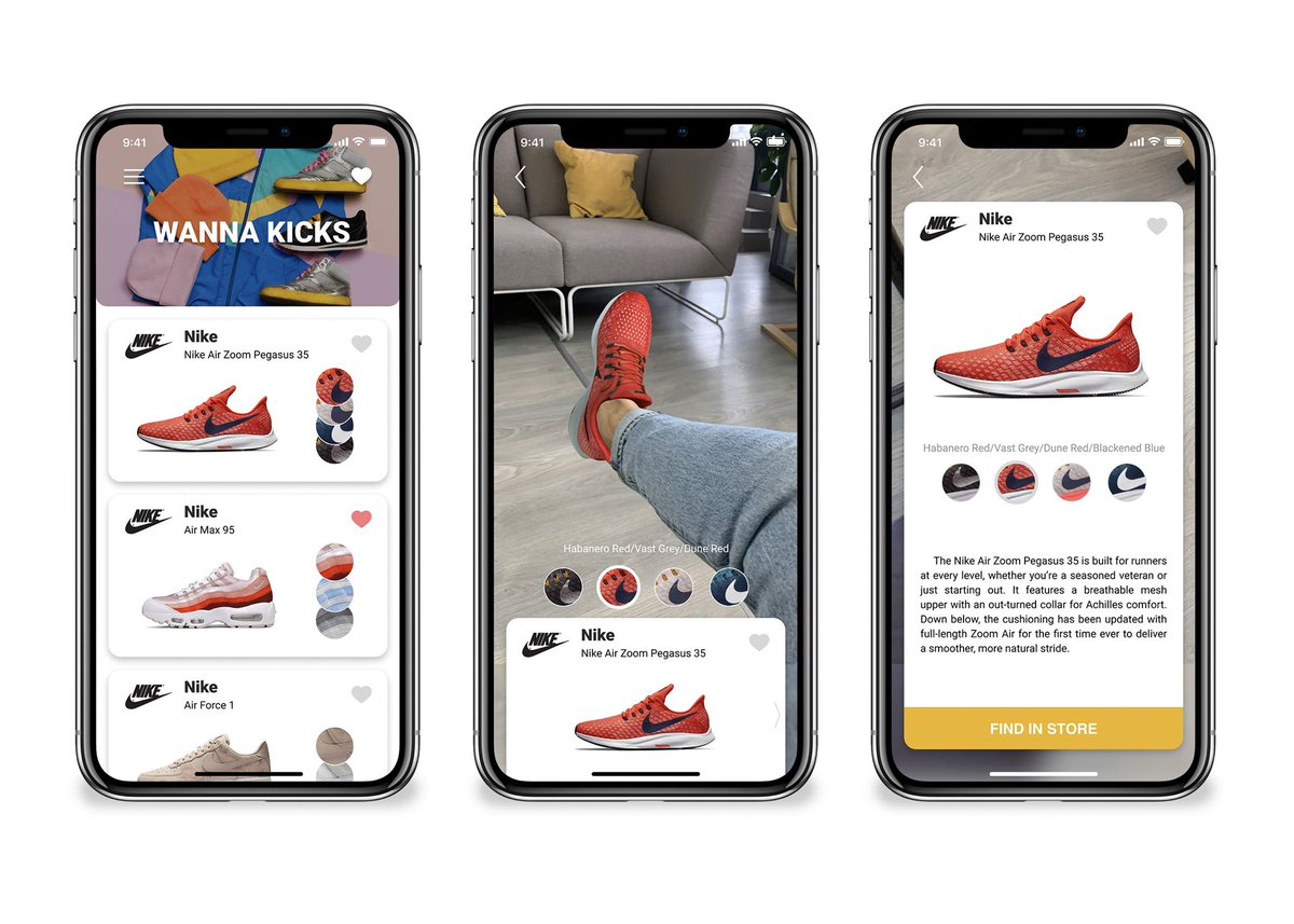 WANNABY6's tweet photo. Official Wanna Kicks app will be launched very soon.
Be the first to Try-On Sneakers in AR: https://t.co/34mKW91Qus https://t.co/A0QMaKFNzI