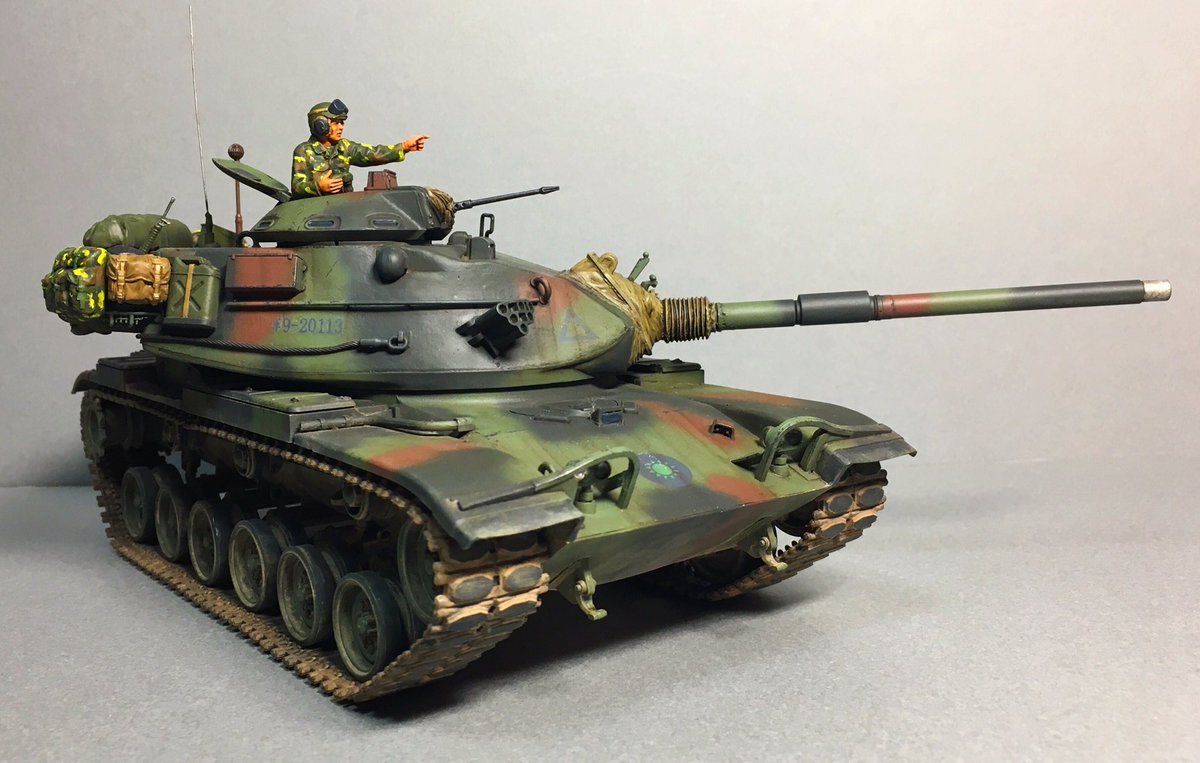 台湾軍　M60A3 タミヤ　1/35 完成品　戦車　模型　プラモデル 台湾軍 M60A3 タミヤ 1/35 完成品 戦車 模型 プラモデル - メルカリ