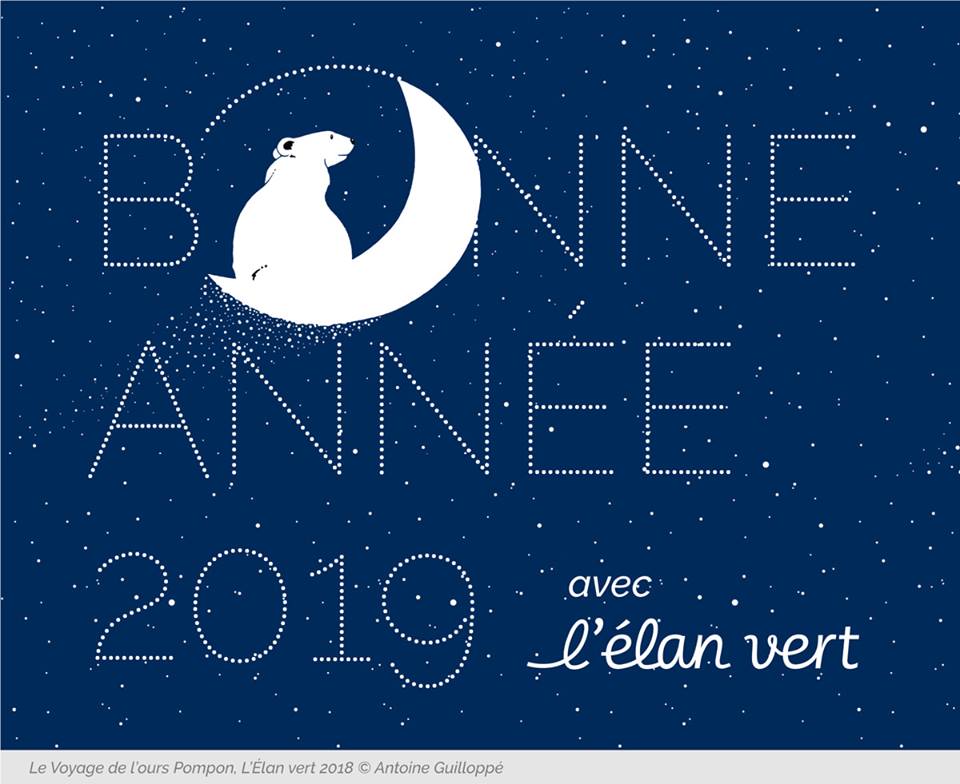 elan_vert's tweet photo. Meilleurs vœux pour cette nouvelle année 2019 ! ⭐️🍾 https://t.co/ErvkFimstJ