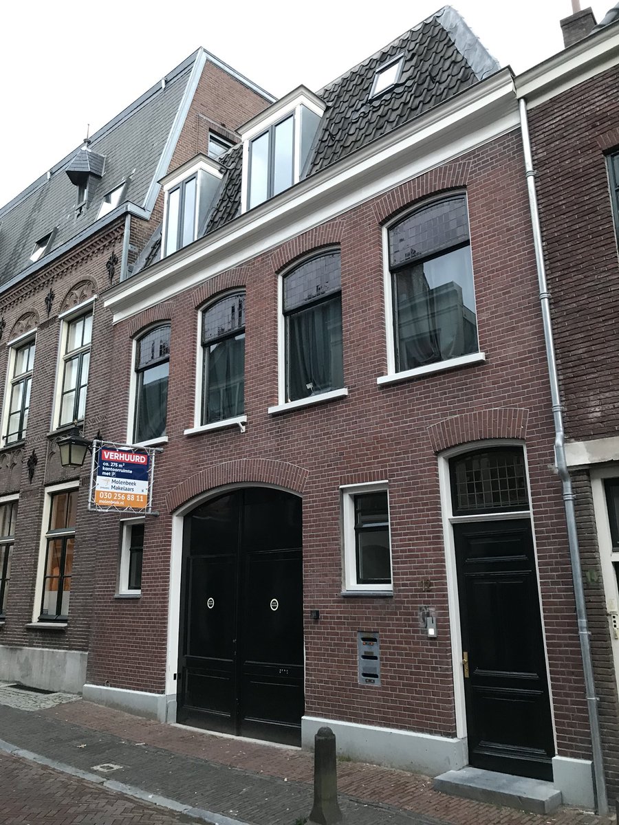 Verhuurd Herenstraat 12 Utrecht, veel succes in uw nieuwe kantoor!