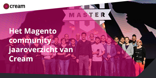 Naast mooie projecten dragen wij ook graag ons steentje bij aan het Magento ecosysteem in zijn geheel. Lezen wat Cream allemaal heeft gedaan voor de Magento community het afgelopen jaar? Dat hebben we allemaal opgesomd in dit blog: 
cream.nl/2019/01/02/mag…