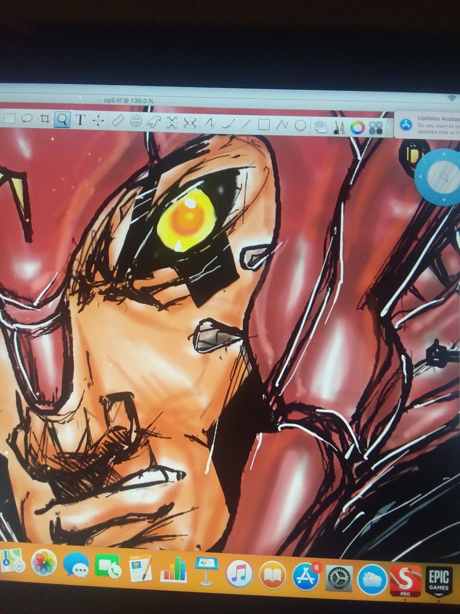 sunstromsnovel's tweet photo. Did some work on one of my villains yesterday. My comics project is rolling at a steady pace now. #author #comics #comicbooks #blackauthor #superheroes #supervillains #heroesofcolor #heroes #reading #teacher #workinprogress #workstation #scifi #sciencefiction #adventure https://t.co/97iKto9lwG