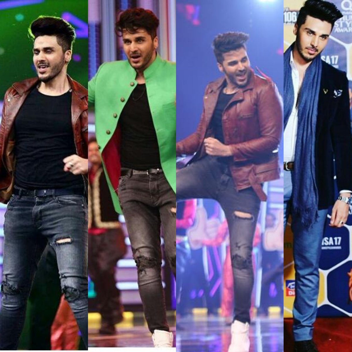 TeamAhsankhan's tweet photo. #Throwback #AhsanKhan what An Amazing performance #QHSA17 👏👌❤ #QMobileHumStyleAwards https://t.co/md07NrEeBx