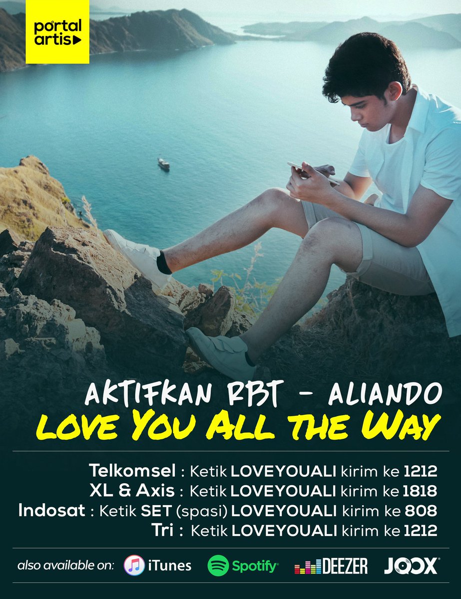 AliandoFan's tweet image. Love You All The Way @alysyarief bisa jadi pengganti suara tut tut tut di hp kamu loh,,, Cuss ganti skrg. Aktifkan segera #LOVEYOUALI