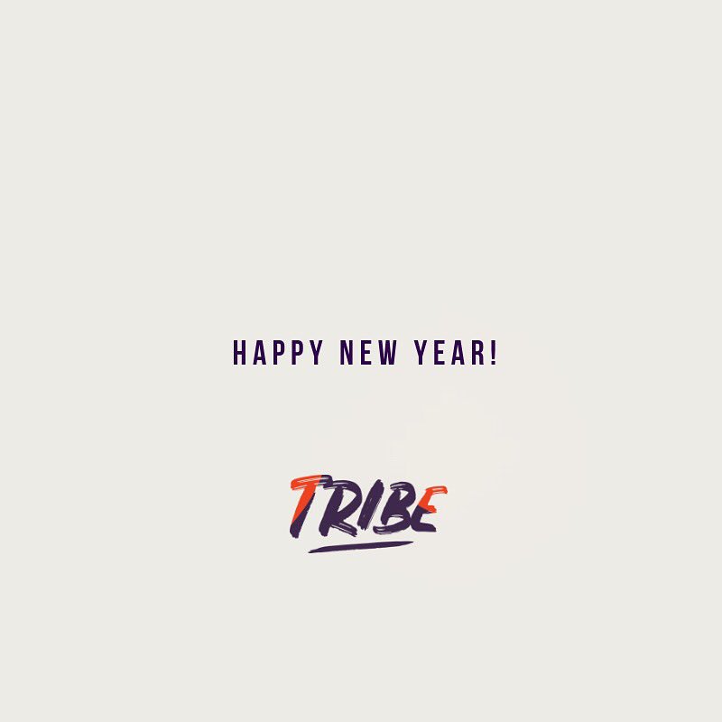 It’s a new year and we are so excited to share lots more content this year! Keep your eyes peeled on all our platforms for some exciting stuff this year 👀 Happy new year to all love from Tribe ⚡️ #2019