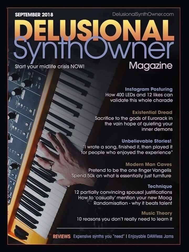 @sellbydave I went some way to answering this question in my companion pieces, 'Novice Eurorack Purchasers; the New MAMILS,' 'How Trustafarian Hipsters invented Electro,' and 'Budget Buys: Incorporating FM Hardware into Controllerism Performances for under £50k'