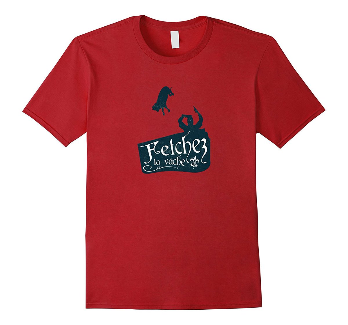 sparkplugtees's tweet photo. “Fetchez la vache!” 🐄 New t-shirt inspired by #MontyPython and the Holy Grail, available in five colors: https://t.co/yaORuvvf5z #tshirt #tshirts #tshirtdesign 🤣 https://t.co/TLPJn8g7uT