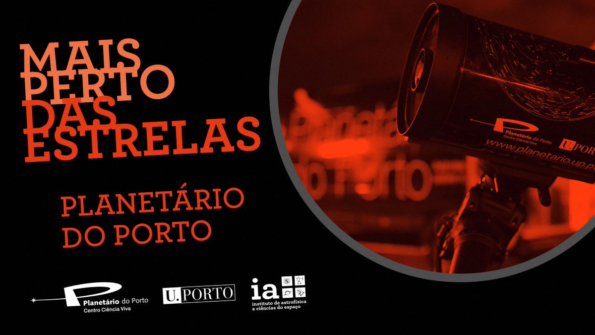 Astro_UP's tweet image. Estão abertas as #inscrições para a sessão mensal de observação com telescópio #MaisPertodasEstrelas de 10 janeiro 2019, no @PlanetarioPorto

Mais informações em: planetario.up.pt/pt/evento/mais…