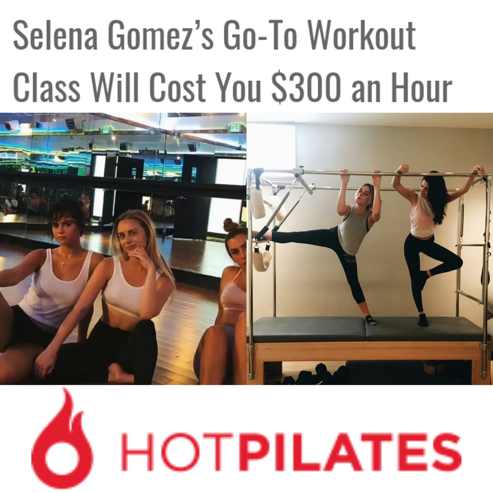 Selena Gomez's Go-To Workout Class Will Cost You $300 an Hour