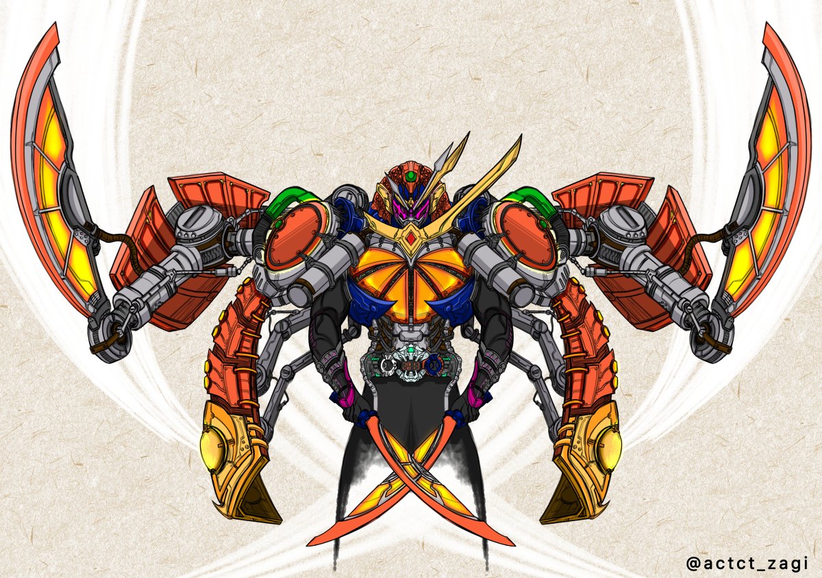 ザギザギ Zagizagi Gaim Armor Detailed 仮面ライダージオウ 仮面ライダー鎧武 鎧武アーマー 特撮 T Co O4ilcruj6a T Co Pnutttoa4p Twitter