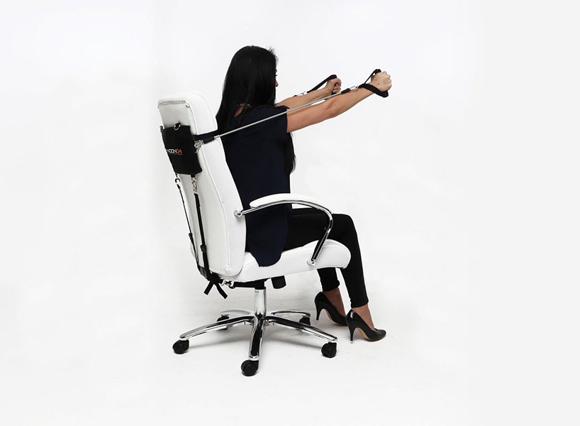 Designboom On Twitter Workout While At Your Desk With The