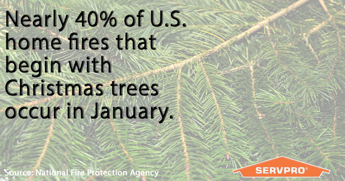 As Christmas trees dry out, fire risk rises. Take time to recycle your tree.