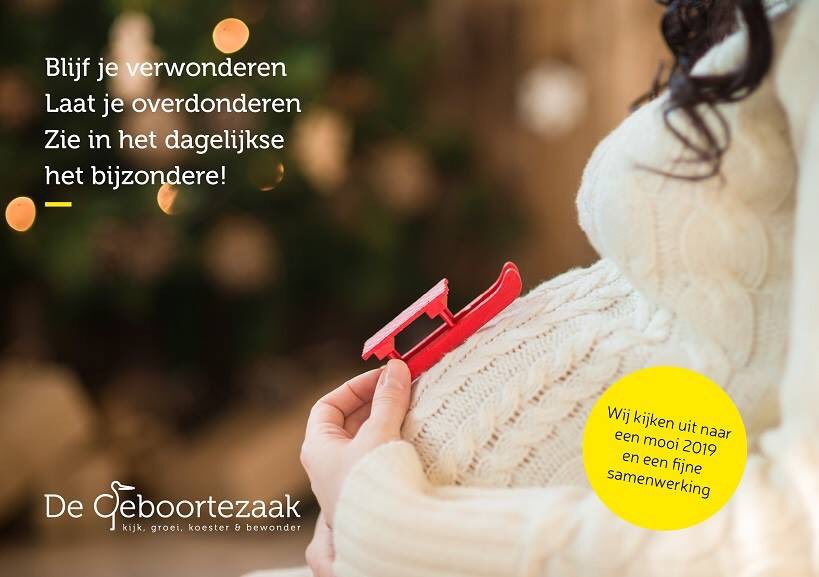 Voor iedereen die wij ontmoeten en/waar we mee samenwerken. Heb het goed in 2019.