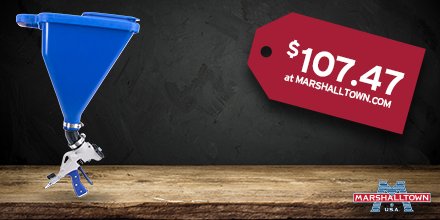 MARSHALLTOWN_US's tweet photo. The SharpShooter 2.1 hopper gun is loaded with more features than any hopper gun on the market. Pick up one today at https://t.co/ahbUctB9D4 #drywall #drywalltexture #drywallfinisher https://t.co/4GvHBPYxUu
